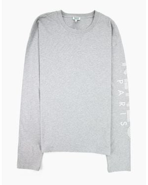 KENZO Sport Long Sleeve T Shirt - White