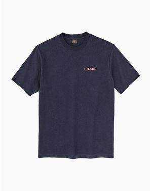 Filson Frontier Logo T-Shirt - Blue
