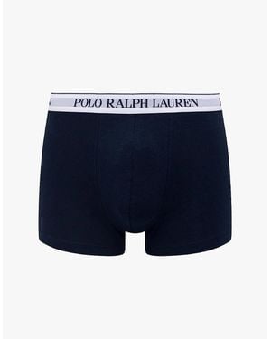 Polo Ralph Lauren Classic Trunks Trunks Multicoloured - Blue