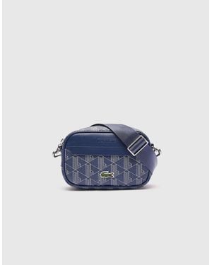 Lacoste Small The Blend Reporter Bag - Blue