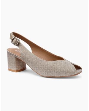 Hotter Studio Wide Fit Court Shoes - Brown