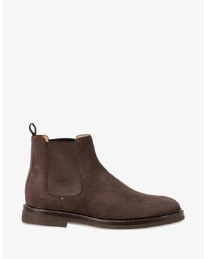 Brunello Cucinelli Suede Ankle Boots - Brown