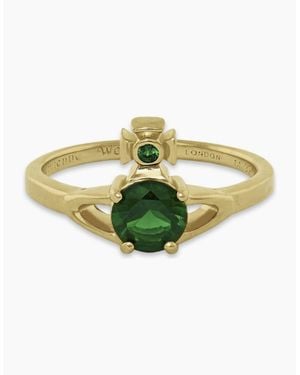 Vivienne Westwood Reina Petite Ring - Green