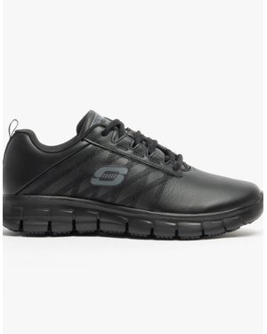 Skechers Work 76576Ec Sure Track Erath Sr Occupational Shoes - Black