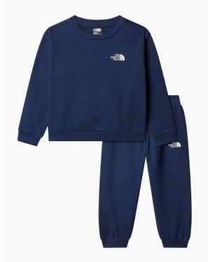 The North Face North Face Simple Dome Fleece Tracksuit Childs - Blue