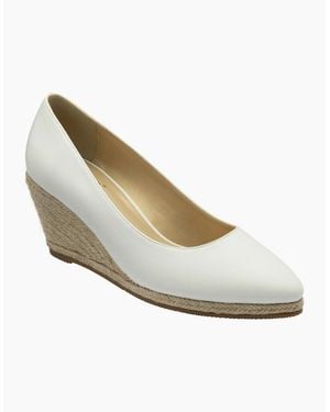 Lotus Giselle Wedge Espadrilles - White
