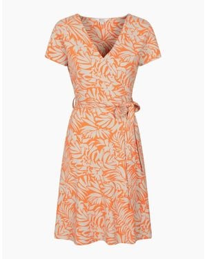 Mountain Warehouse Ladies Santorini Patterned Jersey Uv Protection Dress - Pink