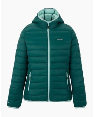 Regatta Ladies Marizion Hooded Padded Jacket - Green