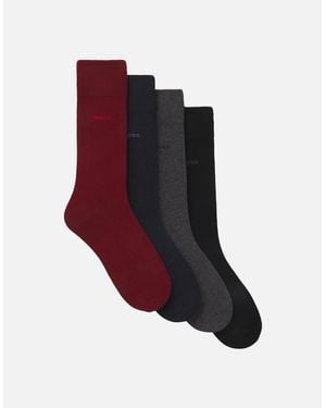 BOSS Boss 4P Rs Giftset Uni Cc Socks 964 Misc - Red
