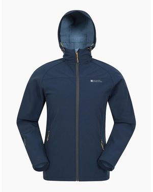 Mountain Warehouse Exodus Waterproof Soft Shell Jacket - Blue