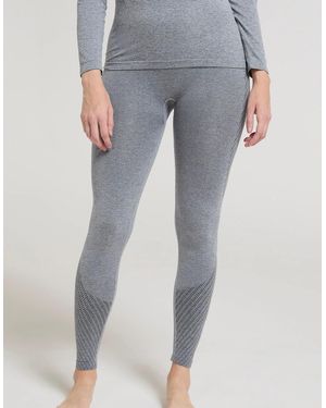 Mountain Warehouse Ladies Off Piste Ii Thermal Leggings - Grey