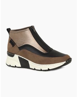 Rieker Greece Ankle Boots - Brown