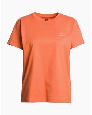 Parajumpers Logo Canyon Sunset T-Shirt - Orange