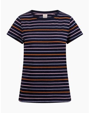 Trespass Ladies Michaela Striped T-Shirt - Blue