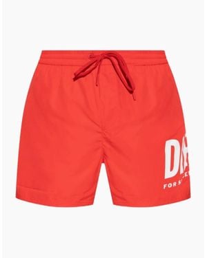 DIESEL Bmbx-Nico Swim Shorts - Red