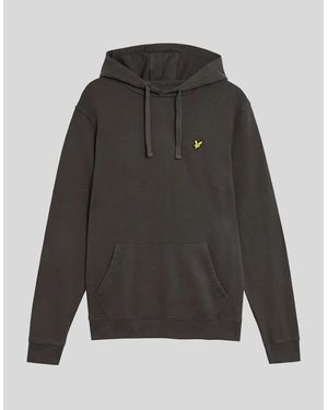 Lyle & Scott Loopback Cotton Hoodie - Grey