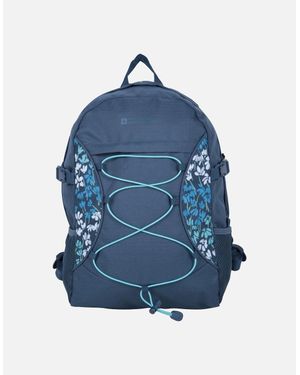 Mountain Warehouse Bolt Patterned 18L Backpack - Blue
