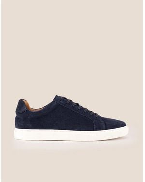 Oswin Hyde Harper Suede - Blue