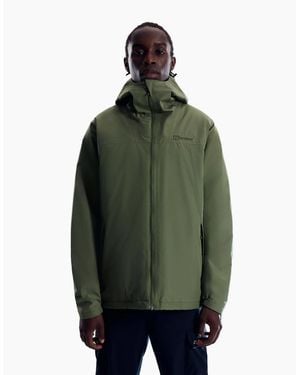 Berghaus Deluge Pro 3.0 Insulated Waterproof Jacket - Green