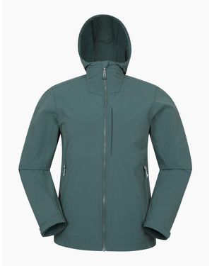 Mountain Warehouse Retreat Packable Soft Shell Jacket - Green