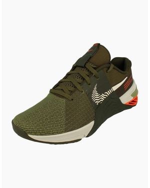 Nike Do9328-301 Metcon 8 Trainer Adult Cargo Khaki/light Bone-sequoia-alligator 10.5 - Green