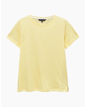 Crew Perfect Crew Slub T-Shirt - Yellow