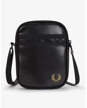 Fred Perry Tonal Classic Small Side Bag - Black