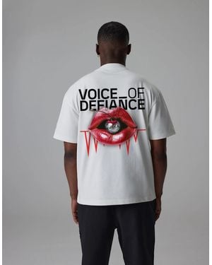 Voice of Defiance Lines Cherry - Grey