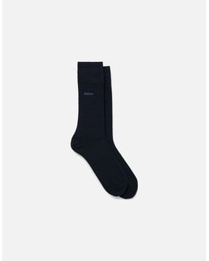 BOSS 2 Pack Of Bamboo Socks - Blue