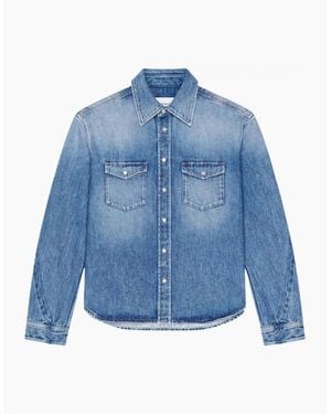 Givenchy Couture Seam Shirt - Blue