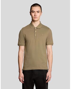 Lyle & Scott Superfine Cotton Polo Shirt - Green