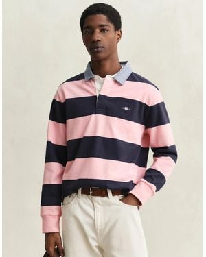 GANT Regular Chambray Stripe Heavy Rugger - Multicolour