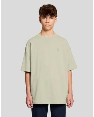 Lyle & Scott Heavy Weight Relaxed T-Shirt - Green