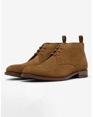 Oliver Sweeney Farleton Nubuck Chukka Boots - Brown