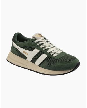 Gola Delta Trainers - Green