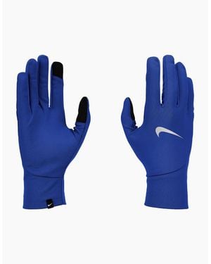Nike Adult Pacer Lightweight Solid Snug Fit Running Gloves - Blue