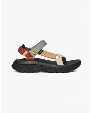 Teva Hurricane Xlt3 Cross Strap Sandals Neutral Multi - Black