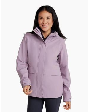 Mountain Warehouse Ladies April Waterproof Jacket - Purple