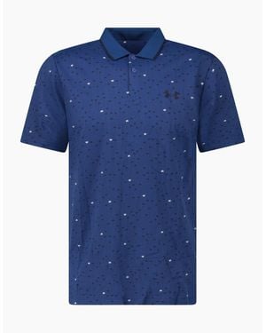 Under Armour Iso-Chill Golf Edge Polo - Blue