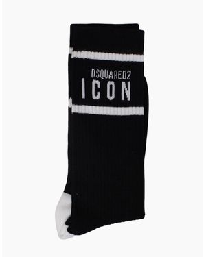 DSquared² Cotton Socks - Black