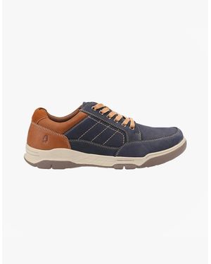 Hush Puppies Finley Comfort Shoes - Blue