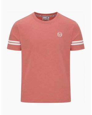 Sergio Tacchini Grello T-Shirt Light Mahogany - Pink