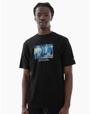 PEACEFUL HOOLIGAN Stand Off T-Shirt - Black