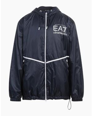 EA7 Hooded Jacket - Blue