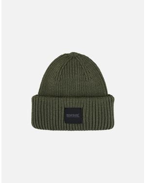 Regatta Adult Connora Fisherman Christian Lacroix Knitted Beanie - Green
