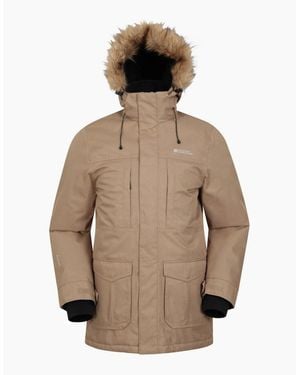 Mountain Warehouse Gorge Ii Long Jacket - Natural