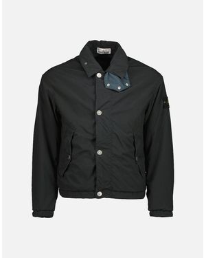 Stone Island Light Compact Touch Poly-Tc Jacket - Black