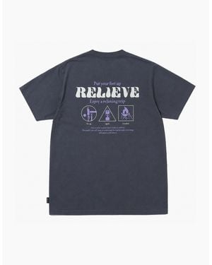 Snow Peak Snow Peak Camping Graphic T-Shirt - Blue
