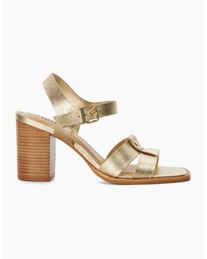 Dune Lo Jessia Metallic High Heel Sandals