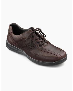 Hotter Lance Lace-Up Shoe - Brown
